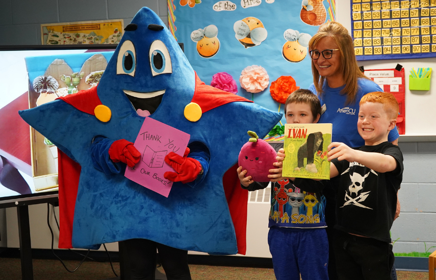 FOR IMMEDIATE RELEASE AmeriCU Charitable Foundation Delivers 360 Books to Madison Oneida BOCES Students Video Footage Available